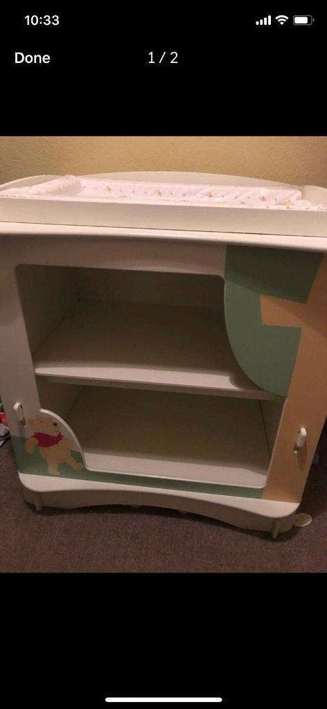 winnie the pooh changing table